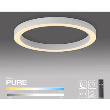 Paul Neuhaus PURE LINES ROUND 6309-16 Stropna svjetiljka 1x30W/LED 2200-5000k 3300lm ip20