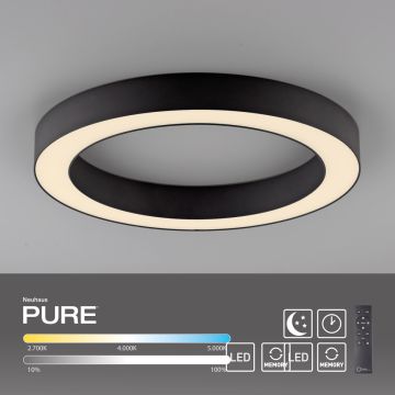 Paul Neuhaus PURE LINES ROUND 6310-13 Stropna svjetiljka 1x21W/LED 2200-5000k 1600lm ip20