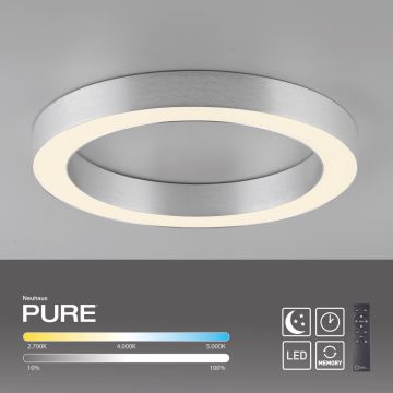 Paul Neuhaus PURE LINES ROUND 6310-95 Stropna svjetiljka 1x21W/LED 2200-5000k 1800lm ip20