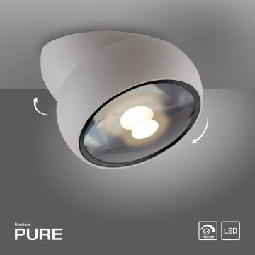 Paul Neuhaus PURE MOVE 6235-16 Stropna svjetiljka 1x12W/LED 2700k 650lm ip20