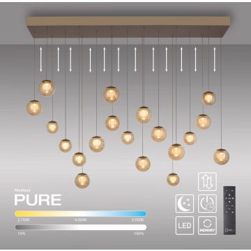 Paul Neuhaus PURE POPUP 2589-97 Visilica 19x3W/LED 2200-5000k 4500lm ip20