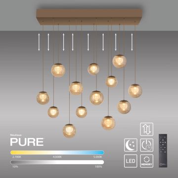 Paul Neuhaus PURE POPUP 2590-97 Visilica 13x3W/LED 2200-5000k 3050lm ip20
