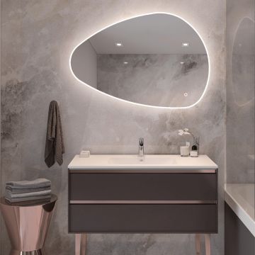 Zambelis MIRROR WITH LED 25385 Ogledalo 18W/led 3000-4000K 1585-1740lm IP44