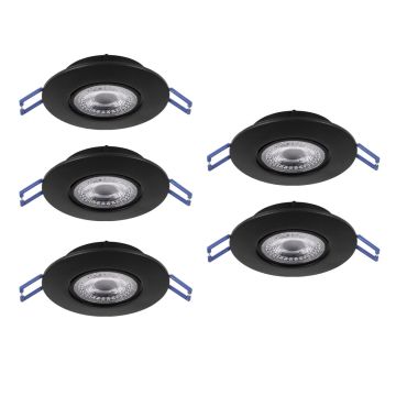 Eglo GEDREZ 300189 Ugradbeno downlight svjetlo 5x4.9W/LED 2700K, 4000K, 6500K 2600lm ip20