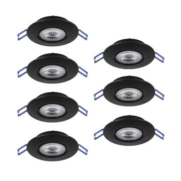Eglo GEDREZ 300191 Ugradbeno downlight svjetlo 7x4.9W/LED 2700K, 4000K, 6500K 3640lm ip20