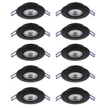 Eglo GEDREZ 300192 Ugradbeno downlight svjetlo 10x4.9W/LED 2700K, 4000K, 6500K 5200lm ip20