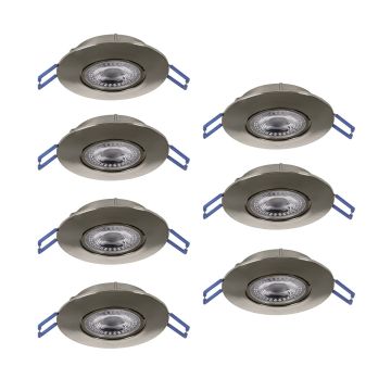 Eglo GEDREZ 300195 Ugradbeno downlight svjetlo 7x4.9W/LED 2700K, 4000K, 6500K 3640lm ip20