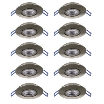 Eglo GEDREZ 300196 Ugradbeno downlight svjetlo 10x4.9W/LED 2700K, 4000K, 6500K 5200lm ip20