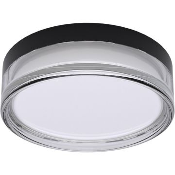 Italux Rilta PLF-73527-M-BK Stropna svjetiljka 1x24W/LED IP65