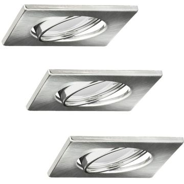 Polux OLIN 305855 Ugradbeno downlight svjetlo 1x3,5W/GU10 3000K 250LM IP20
