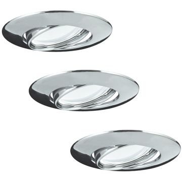 Polux OLIN 306197 Ugradbeno downlight svjetlo 1x3,5W/GU10 3000K 250LM IP20