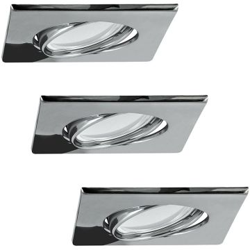 Polux OLIN 309655 Ugradbeno downlight svjetlo 1x3,5W/GU10 3000K 250LM IP20
