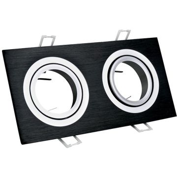 Polux SOUTH 302144 Ugradbeno downlight svjetlo 2x8W/GU10 IP20