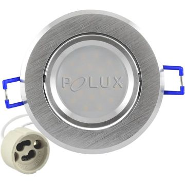 Polux SUN 301192 Ugradbeno downlight svjetlo 1x3,5W/GU10 3000K 250LM IP20