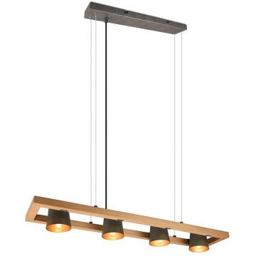 Trio BELL 301900467 Visilica 4x25w/e14 ip20