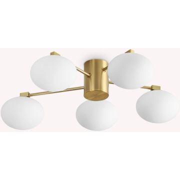 Ideal Lux HERMES 316697 Stropna svjetiljka 5x28W/G9 ip20