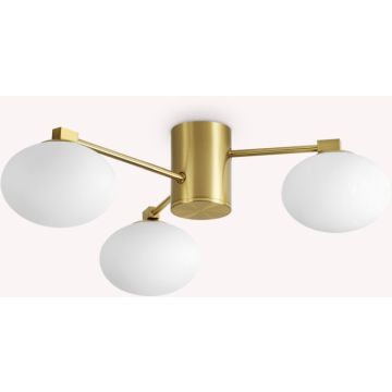 Ideal Lux HERMES 317007 Stropna svjetiljka 3x28W/G9 ip20