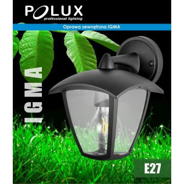 Polux IGMA 311870 Zidna svjetiljka 1x12W/E27 IP44