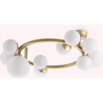 Ideal Lux PERLAGE 327815 Stropna svjetiljka 10x15W/G9 ip20