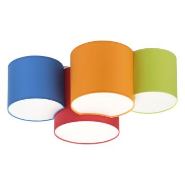 TK Lighting MONA KIDS 3276 Stropna svjetiljka 4x15W/LED E27