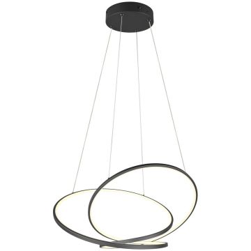 Trio DARVIN 349119132 Visilica 1x52w/led 2300+3000+4000k 6700lm ip20