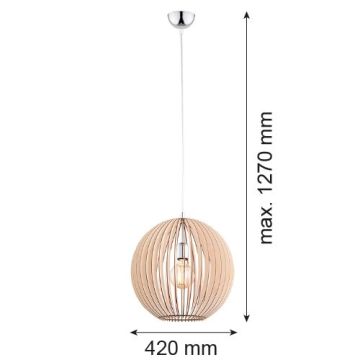 Argon PORTORYKO 3672 Visilica 1x15W/E27 IP20