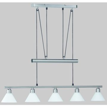 Trio STAMINA 3751051-07 Visilica 5x40w/e14 ip20