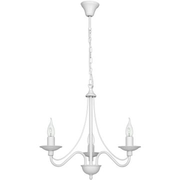 Aldex RÓŻA BIAŁA 397E Luster 3x40W/E14