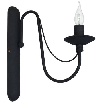 Aldex RÓŻA CZARNA 397C1 Zidna svjetiljka 1x40W/E14