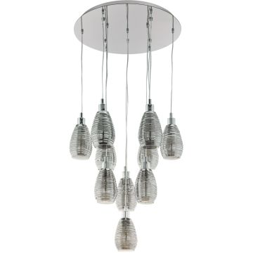 Eglo SIRACUSA 39506 Visilica 10x60W/E27 IP20