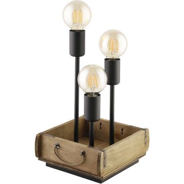Eglo WOOTTON 43594 Stolna svjetiljka 3X40W/E27 IP20