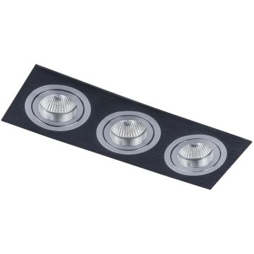 Italux Mooty BL MQ71805-3AB Ugradbeno downlight svjetlo 3x50W/GU5,3 IP20