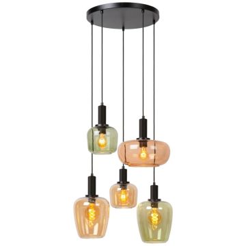 Lucide ILONA 45408/15/99 Visilica 5x40w/e27 ip20