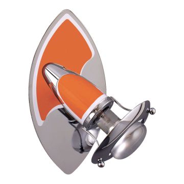 Prezent ZEUS CH/ORANGE 471 Zidna svjetiljka 1x40W/E14/R50 IP20