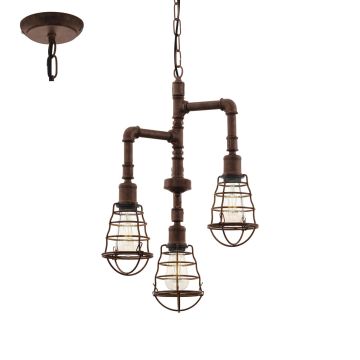 Eglo PORT SETON 49808 Luster 3x60W/E27