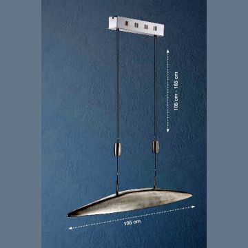 Fischer&Honsel Colmar 13219 Visilica 5x5W/LED 2700K 3000 lm IP20