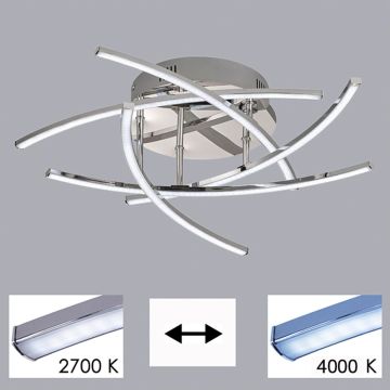 Fischer&Honsel Cross TW 20108 Stropna svjetiljka 5x4.5W/LED 2700K 2700 lm IP20