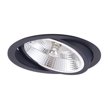 Light Prestige Nero LP-4424/1RS BK movable Ugradbeno downlight svjetlo 1x50W/GU10 IP20