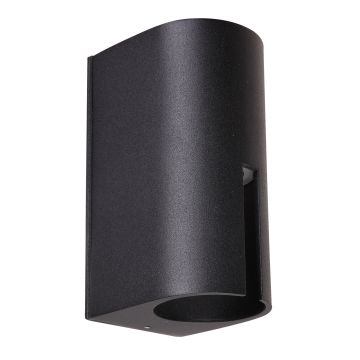Italux ROVIGO 603/BK-9 Zidna svjetiljka 1x8W/LED 250LM IP54