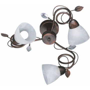 Trio TRADITIO 600700328 Stropna svjetiljka 3x40w/e14 ip20