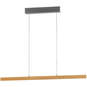 Fischer&Honsel SHINE-WOOD 61101 Visilica 1x26,29w/led 2700k-3350k-4000k 3341lm ip20