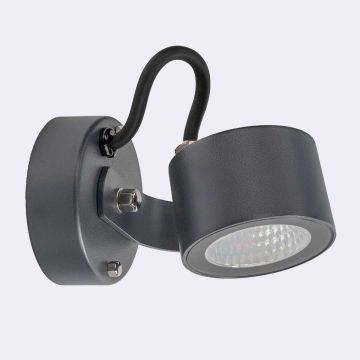 Norlys MOSS 6164GR Zidna svjetiljka 1x8W/LED 4000K 891LM IP65