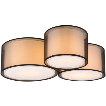 Trio BURTON 611490332 Stropna svjetiljka 3x40w/e27 ip20