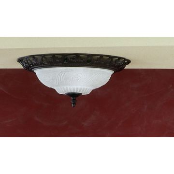 Trio RUSTICA 6102021-24 Stropna svjetiljka 2x60w/e27 ip20