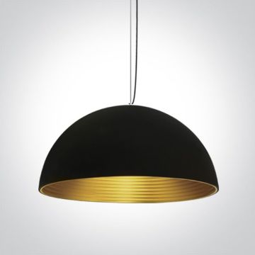 One Light Bowl Shade Pendant 63022B/B/BS Visilica 1x20W/E27 IP20