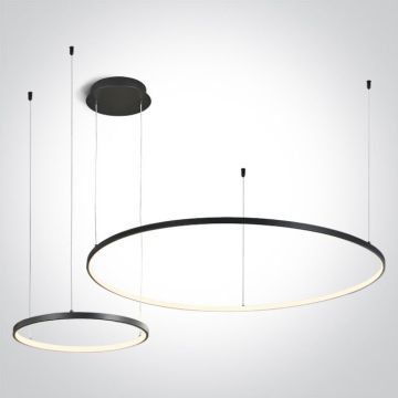 One Light Decorative 63150A/B/W Visilica 1x65W/LED 3000K 4800lm IP20