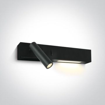 One Light Reading Spots 65146/B/W Zidna svjetiljka 1x3W|1x6W/LED 3000K 480lm IP20