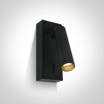 One Light Reading Spots 65746/B/W Zidna svjetiljka 1x3W/LED 3000K 150lm IP20