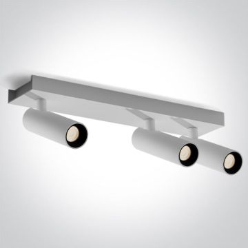 One Light Wall & Ceiling 65004C/W/W Reflektor 3x5W/LED 3000K 1350lm IP20