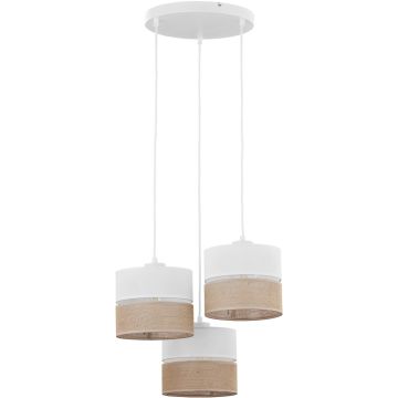 TK Lighting LINOBIANCO 6575 Visilica 3x15W/E27